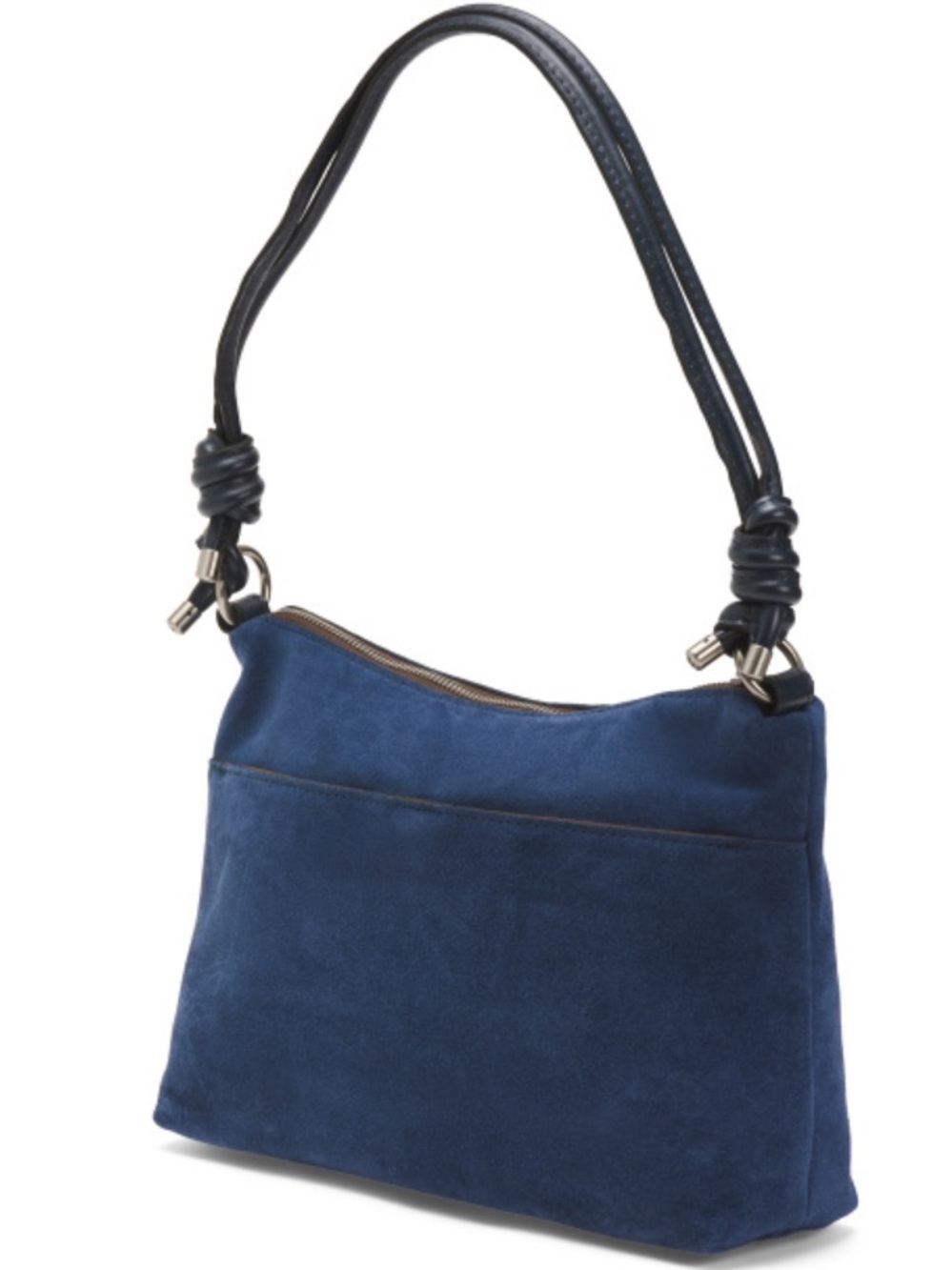 Patricia Nash Navy Suede Shoulder Bag - Picture 3 of 3